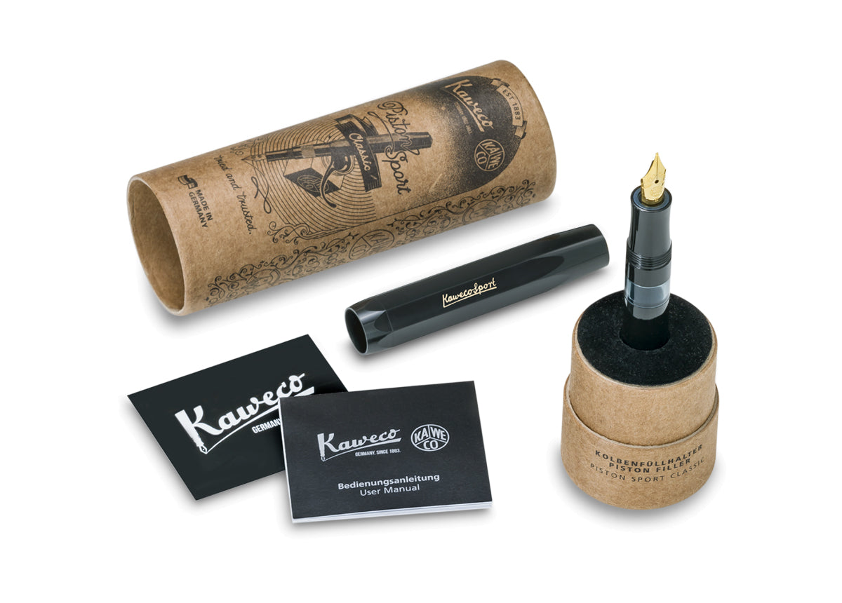 Kaweco PISTON SPORT CLASSIC Black/Gold