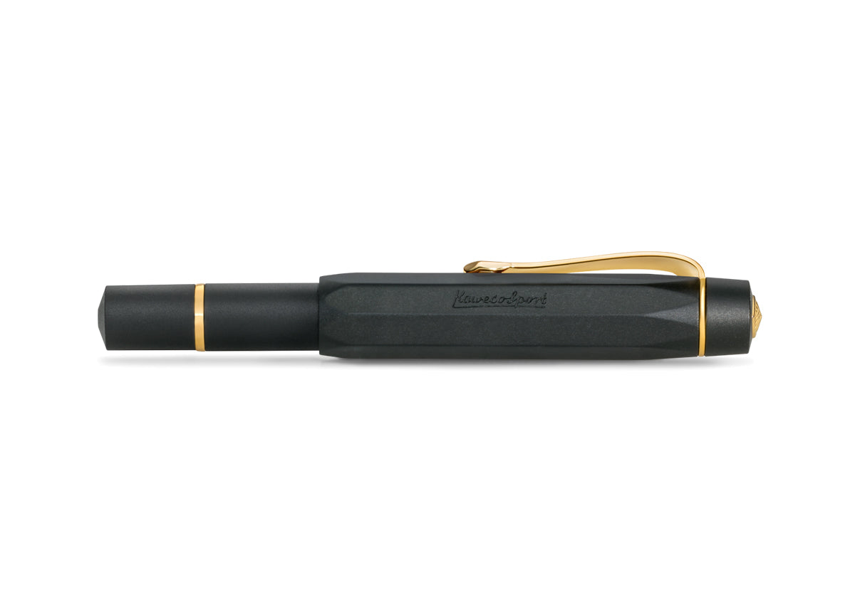 Kaweco PISTON SPORT AL Starter Set Black/Gold