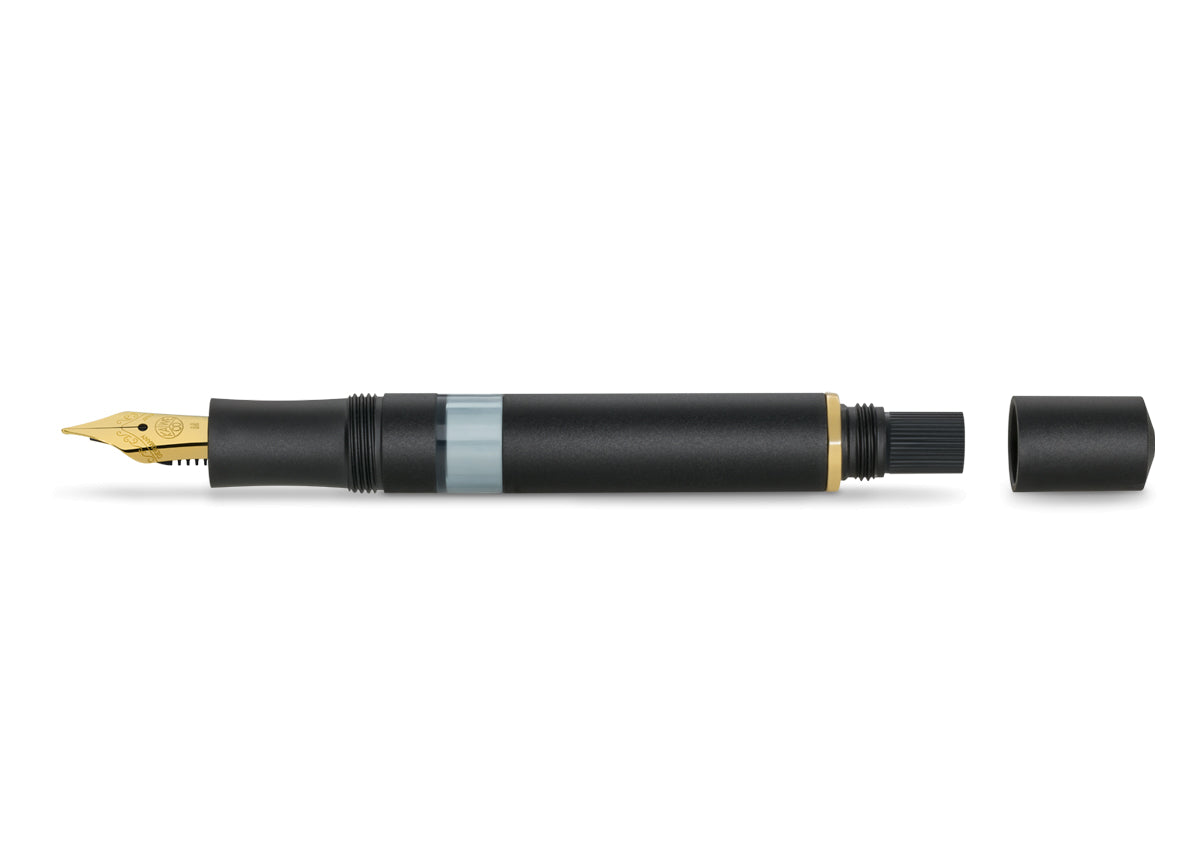 Kaweco PISTON SPORT AL Starter Set Black/Gold