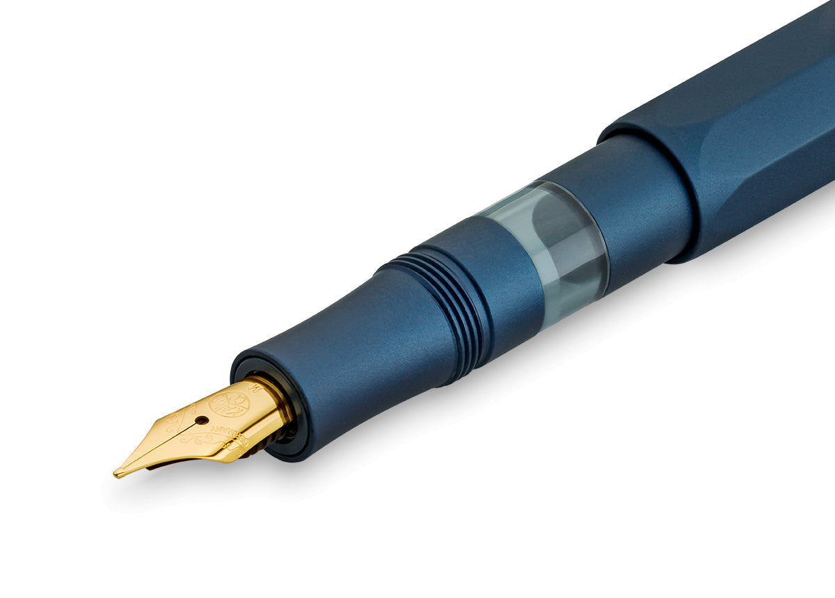 Kaweco PISTON SPORT AL Navy/Gold
