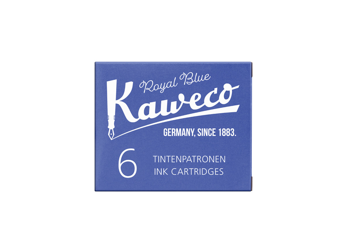 Kaweco Ink Cartridges Royal Blue 6-Pack
