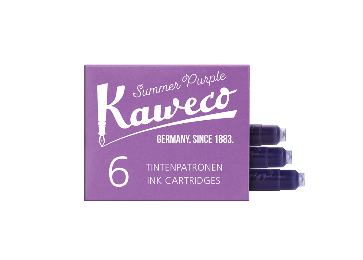 Kaweco Ink Cartridges 6-Pack Summer Purple