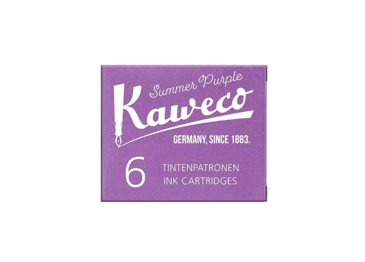 Kaweco Ink Cartridges 6-Pack Summer Purple